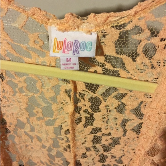 Lularoe lace Joy vest - Picture 4 of 4